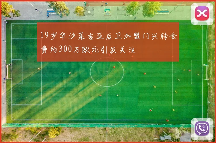 19岁华沙莱吉亚后卫加盟门兴转会费约300万欧元引发关注