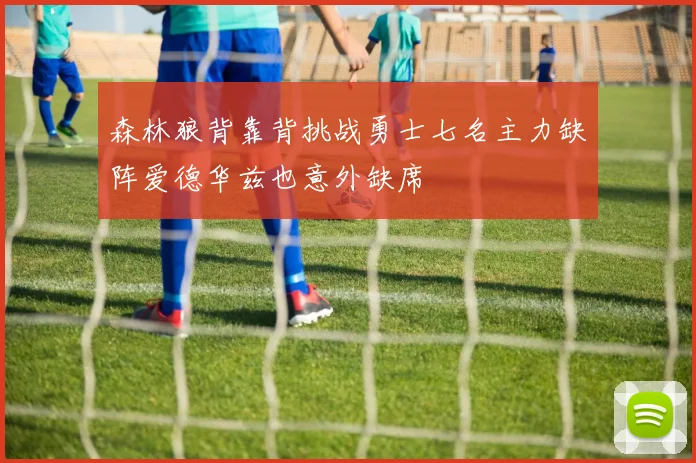 森林狼背靠背挑战勇士七名主力缺阵爱德华兹也意外缺席